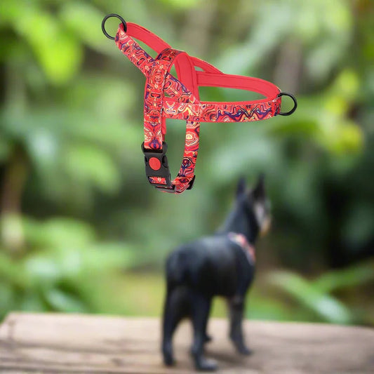 Harnais pour Chien - DogSafeHarness™ - Rouge - Toutou Paradis