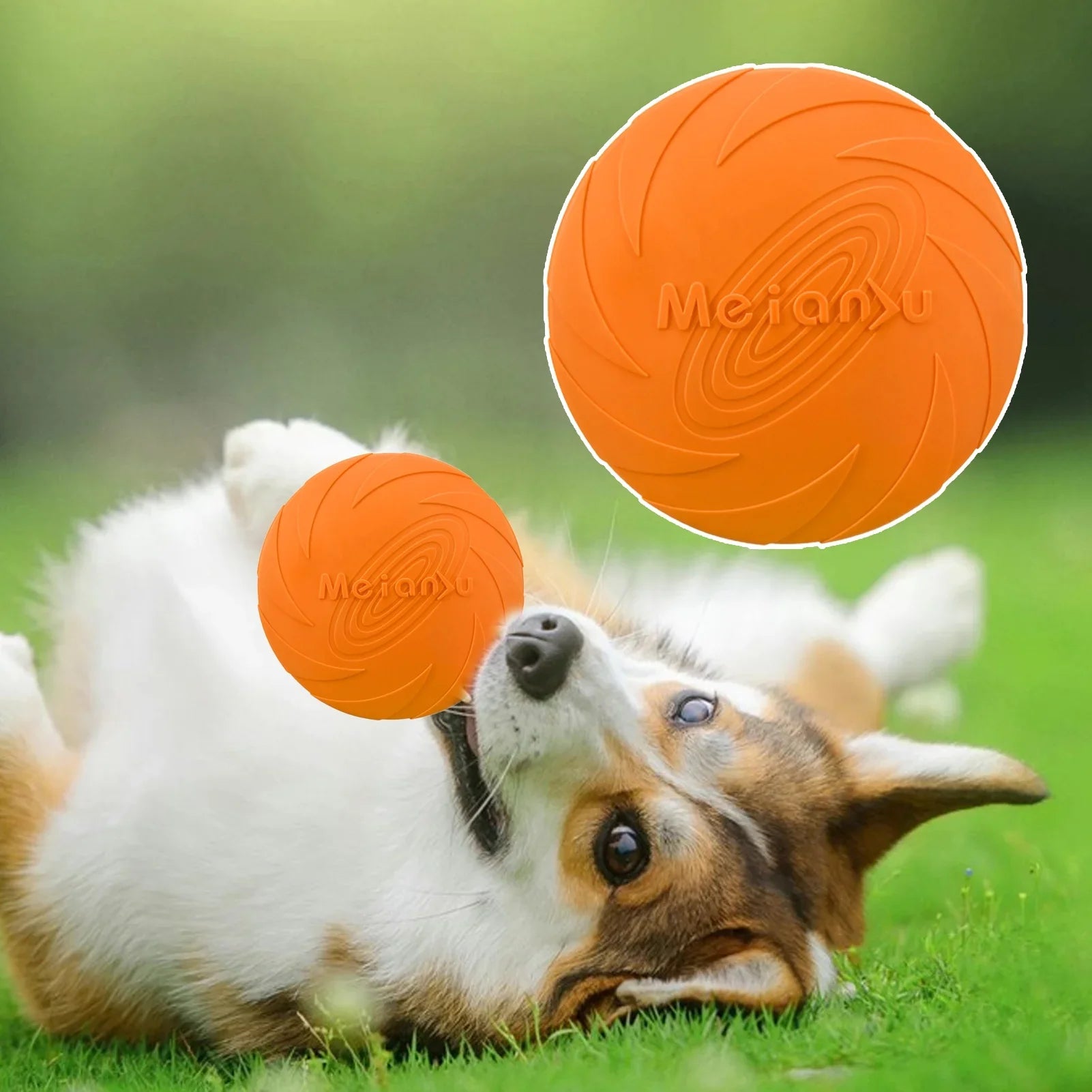 Frisbee - FlyDog™ - Orange - Toutou Paradis