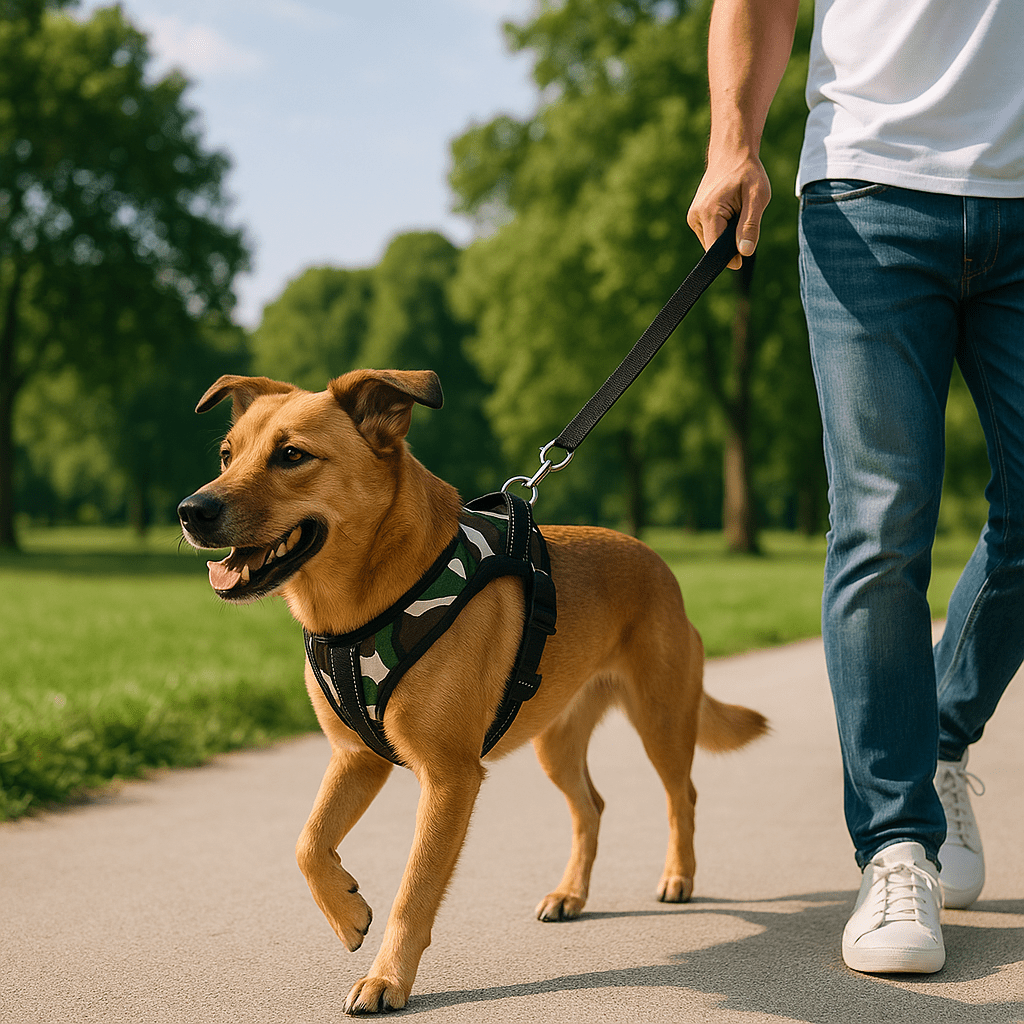 harnais chien anti traction la force