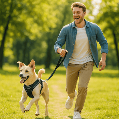 harnais petit chien noir